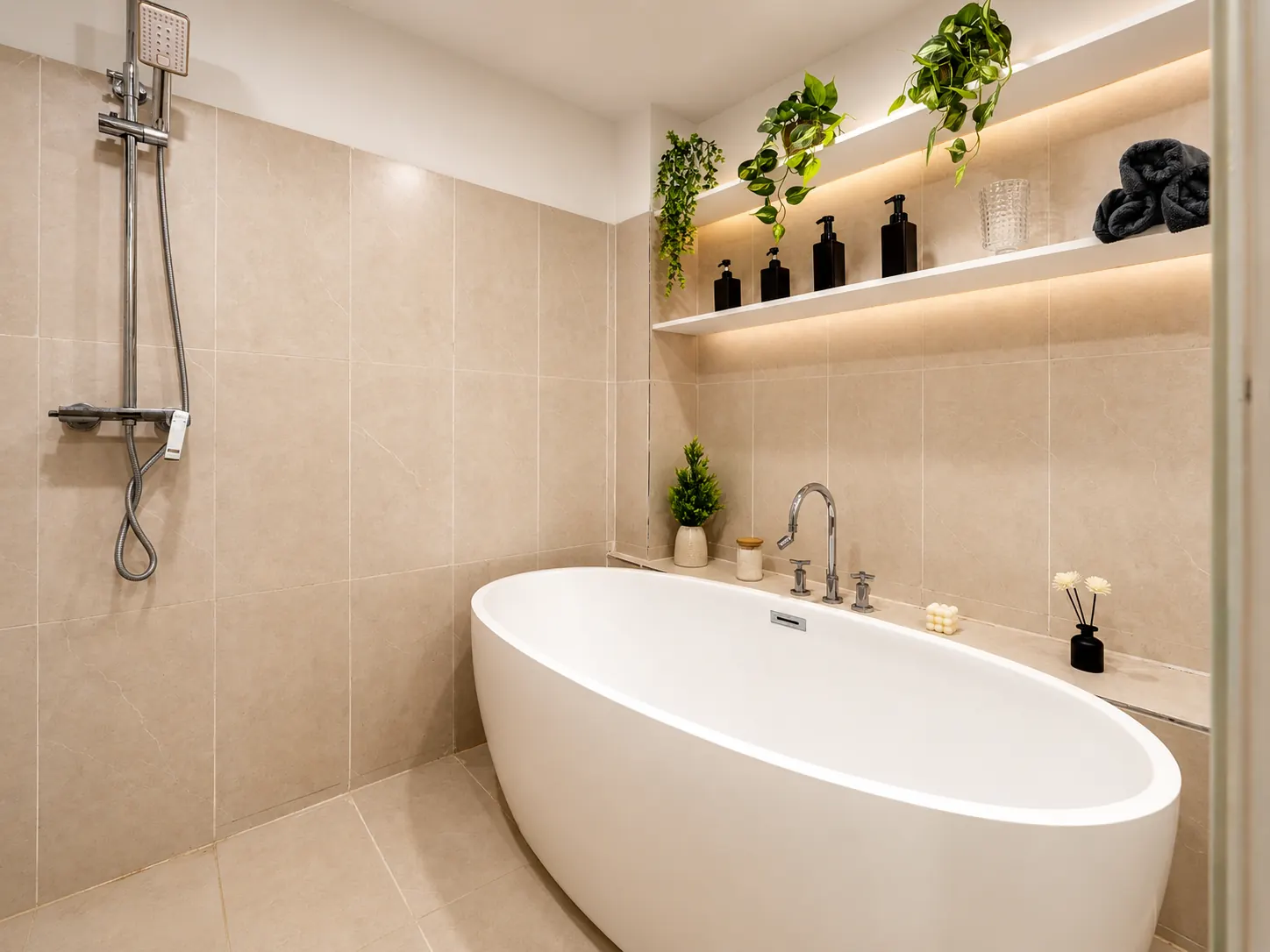 Bồn tắm Ladi Homestay